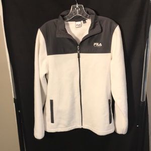 Fila Sport ladies size L grey/white sports jacket
